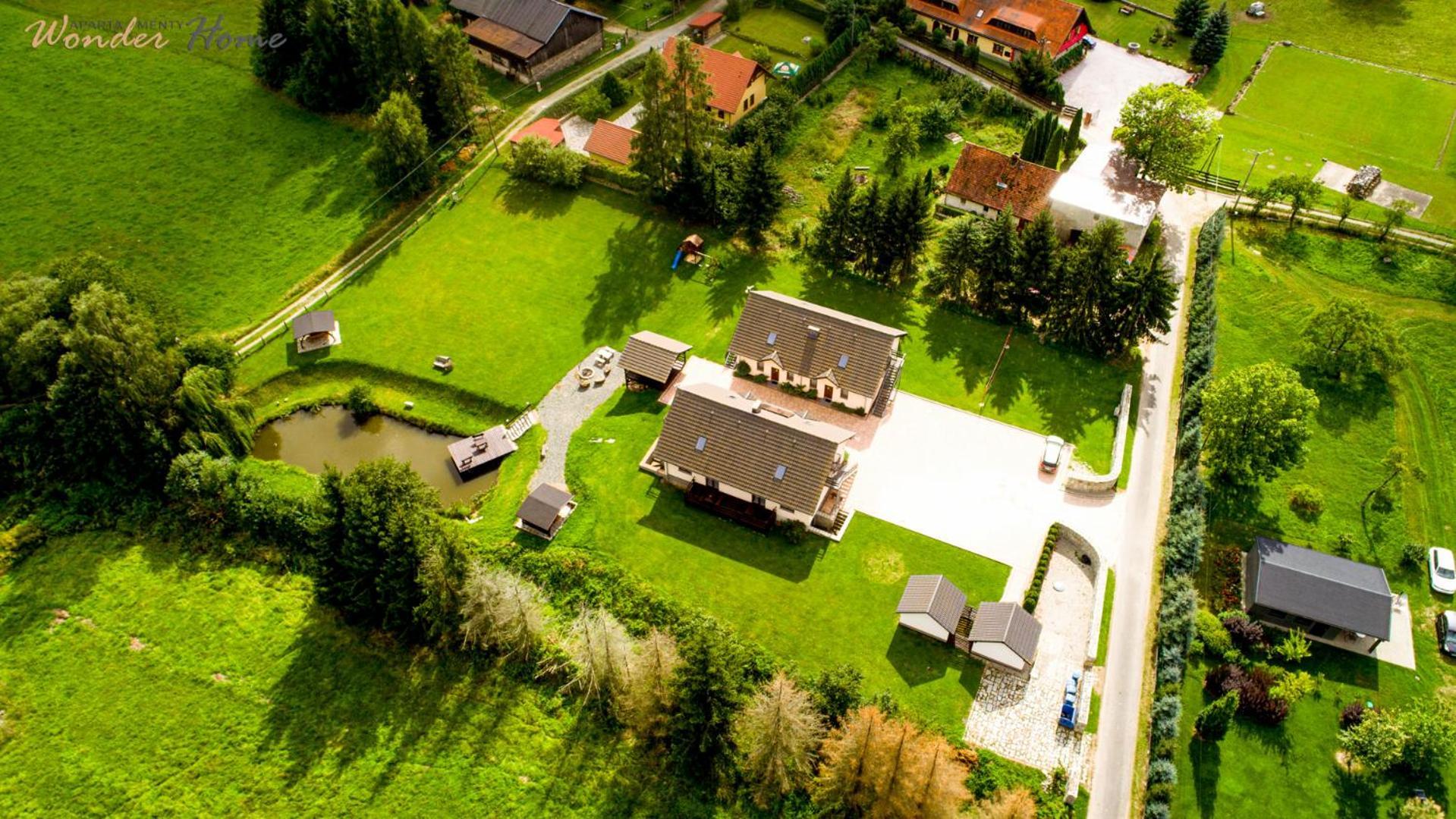 Apartamenty Czerwony Dworek - Duzy Teren Zielony, Plac Zabaw, Miejsce Na Grilla I Staw Z Mozliwoscia Wedkowania, Boisko Mysłakowice Exteriér fotografie